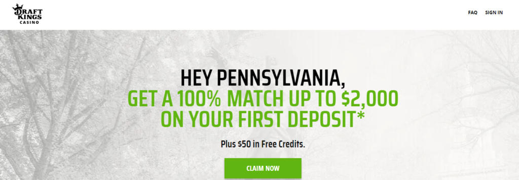 DraftKings Casino PA