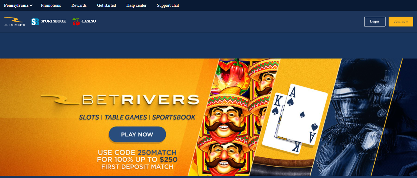 BetRivers PA Casino welcome bonus 