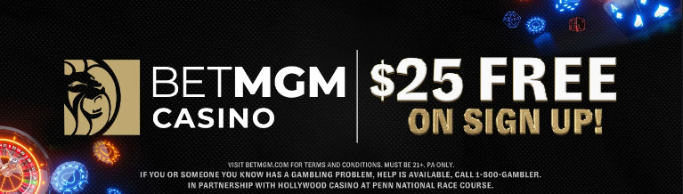 betmgm pa live casino games