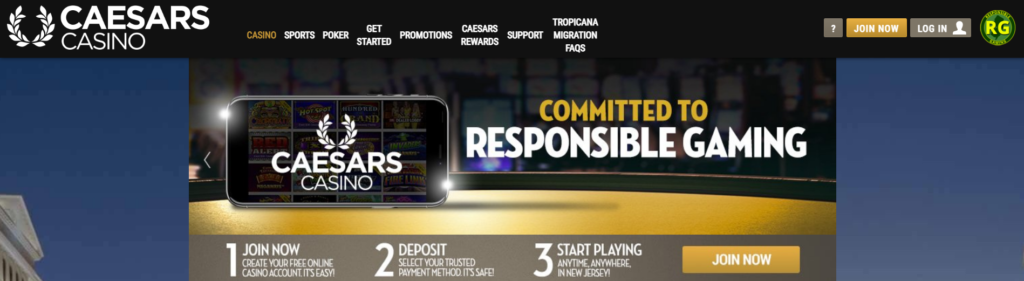 Caesars Online Casino NJ