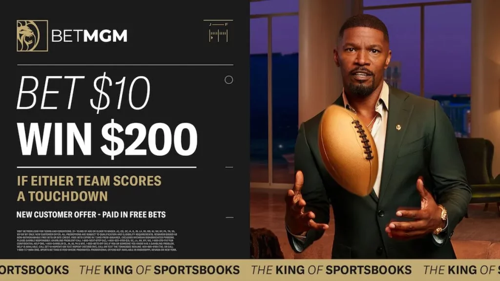 betmgm nfl offer bet $1 win $200