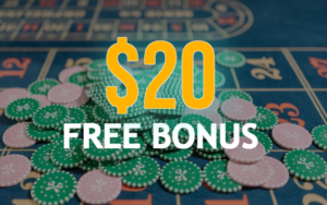 $20 free no deposit bonus
