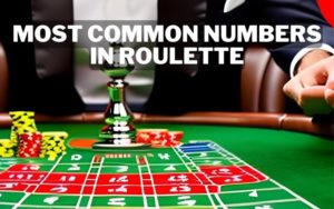most common numbers in roulette